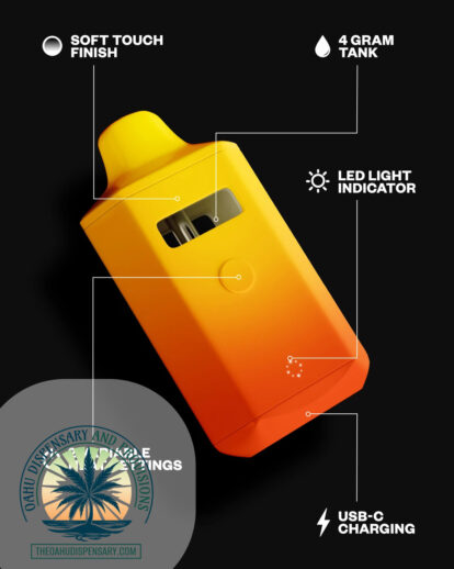 Delta Munchies Slushy Juice Live Resin Disposable Vape - 4 Grams