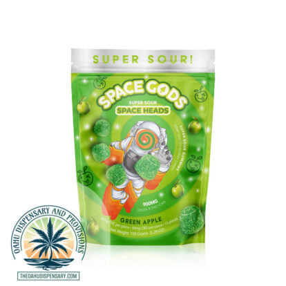 Space Gods Sour Gummies (450MG CBD + 450 MG THC)