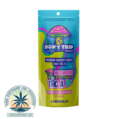 DOZO Don't Trip Mushroom + THCA Diamond Infused Prerolls - 2 Pack of 1G Prerolls