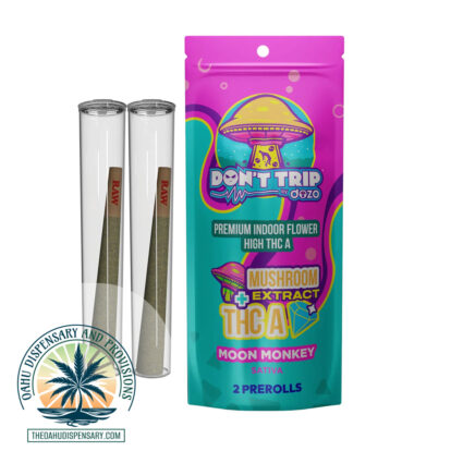 DOZO Don't Trip Mushroom + THCA Diamond Infused Prerolls - 2 Pack of 1G Prerolls