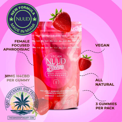 Nuud Aphrodisiac Infused Sex Gummies For Women - 90MG