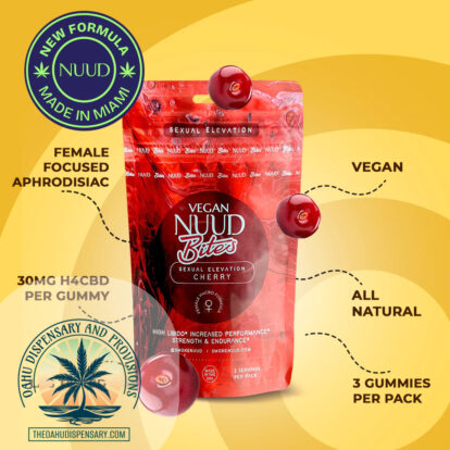 Nuud Aphrodisiac Infused Sex Gummies For Women - 90MG