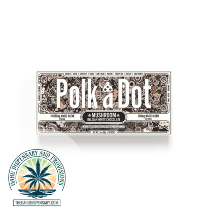 Polka Dot Organic Shroom Chocolate Bar - 10,000MG