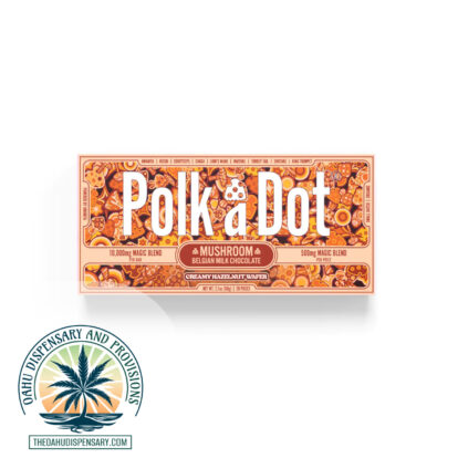 Polka Dot Organic Shroom Chocolate Bar - 10,000MG
