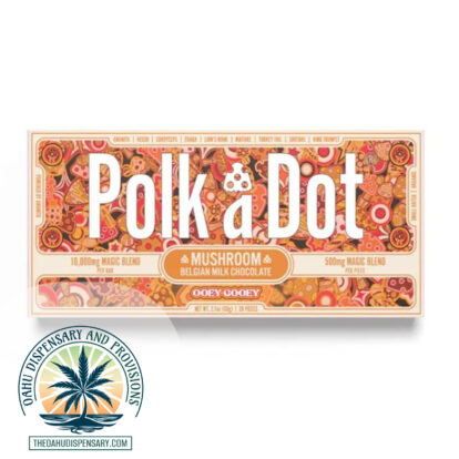 Polka Dot Organic Shroom Chocolate Bar - 10,000MG