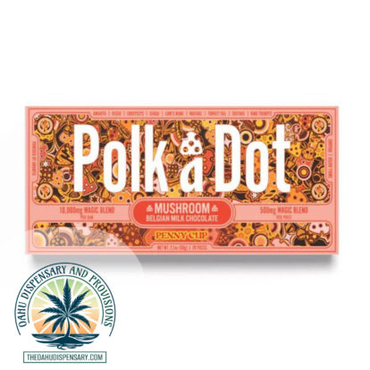 Polka Dot Organic Shroom Chocolate Bar - 10,000MG