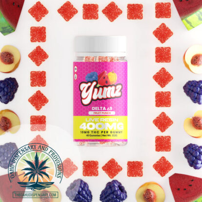 Yumz Live Resin Sour Gummies - 400MG