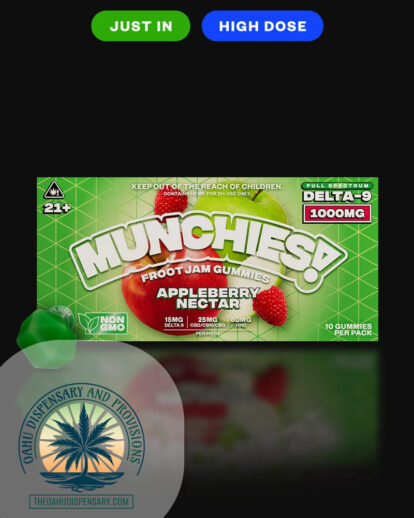 Munchies™ Froot Jam Delta 9 Gummies - 1000MG