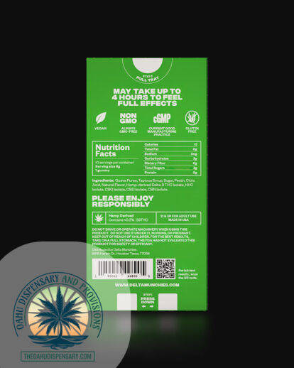 Munchies™ Froot Jam Delta 9 Gummies - 1000MG
