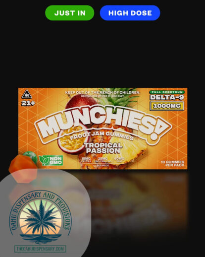 Munchies™ Froot Jam Delta 9 Gummies - 1000MG
