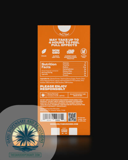 Munchies™ Froot Jam Delta 9 Gummies - 1000MG