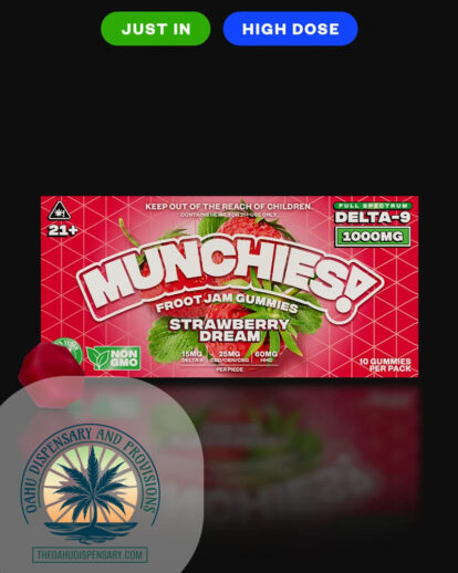 Munchies™ Froot Jam Delta 9 Gummies - 1000MG
