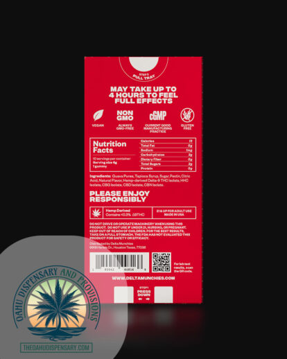 Munchies™ Froot Jam Delta 9 Gummies - 1000MG