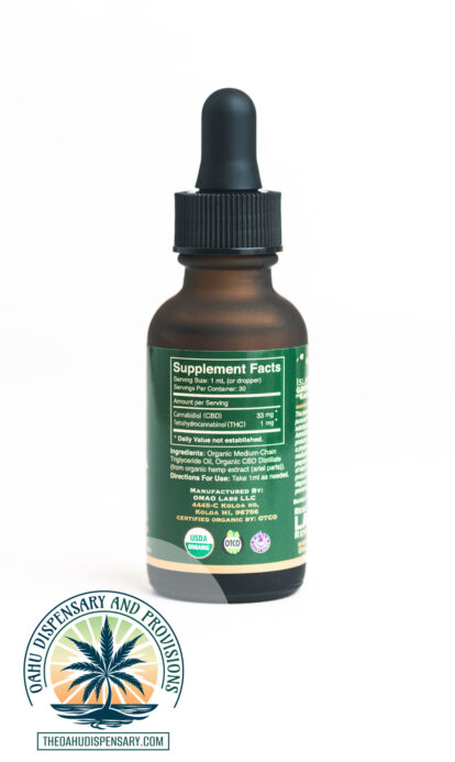 Kauai Hemp Company Full Spectrum Gold Tincture - 1000MG CBD