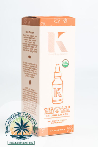 Kauai Hemp Company Smiling Salmon Pet CBD Oil - 250MG