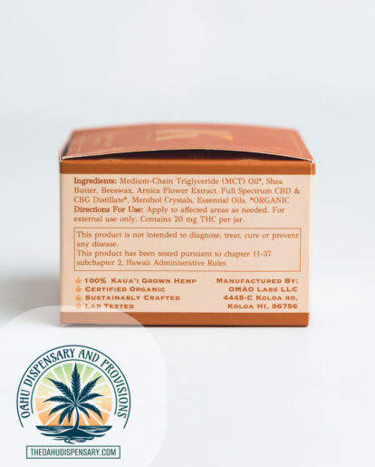Kauai Hemp Company Recovery Salve - 1000MG CBD