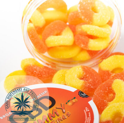 Bolt Peach Ring CBD Gummies - 3000 MG