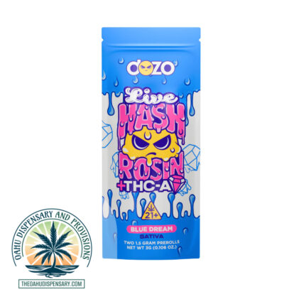 Dozo THCA Hash Rosin Infused Prerolls - 2 Pack of 1.5G Prerolls