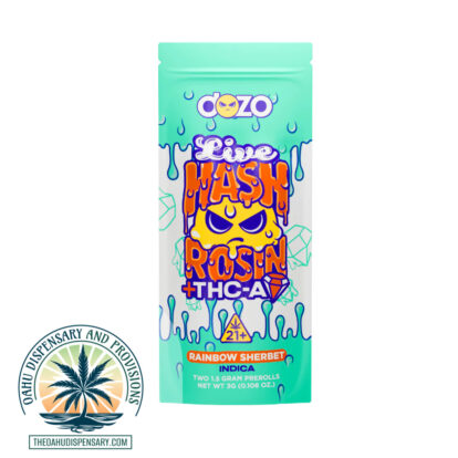 Dozo THCA Hash Rosin Infused Prerolls - 2 Pack of 1.5G Prerolls