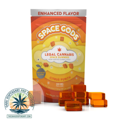 Space Gods Gummies (150MG CBD + 150 MG THC)