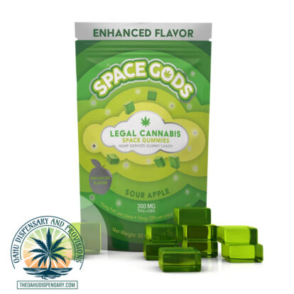 Space Gods Gummies (150MG CBD + 150 MG THC)