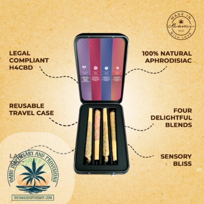 Nuud Aphrodisiac Infused Prerolls - 4 Pack