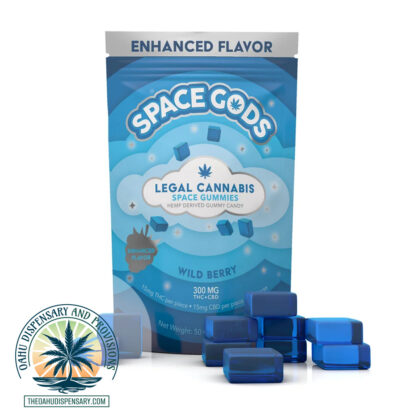 Space Gods Gummies (150MG CBD + 150 MG THC)