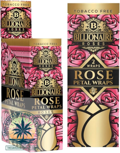 Billionaire Hemp Wraps - Rose Petal
