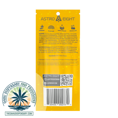 Astro Eight High Terpene Extract Prerolls - 4 Count