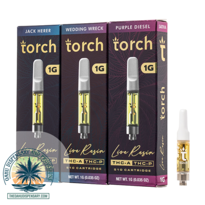 Torch 510 Thread Vape Cartridge - 1 Gram